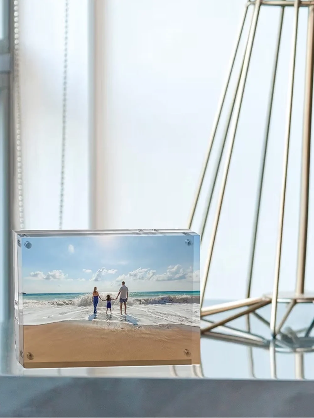 Set of 3 Acrylic 5x7 Picture Frames
